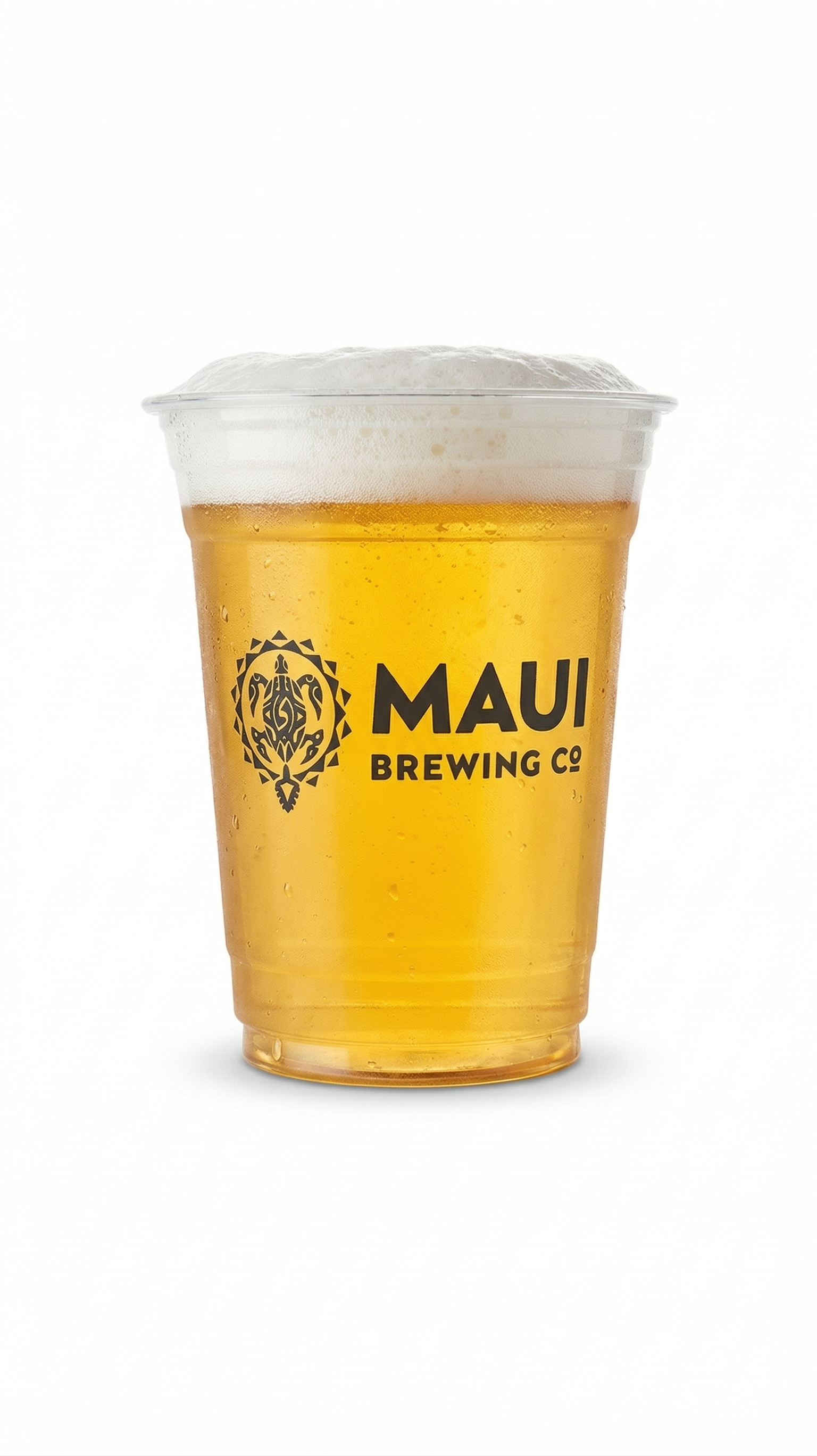 Maui Brewing Co custom branded PLA cup